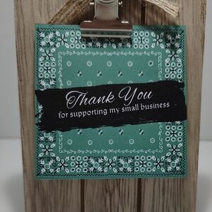 50 Thank You Card Inserts‎